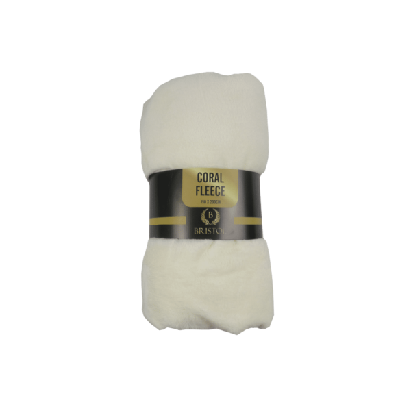 Bristol Coral Fleece Throw