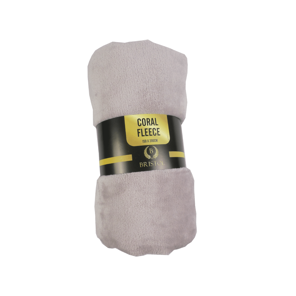 Bristol Coral Fleece Throw Friedman & Cohen