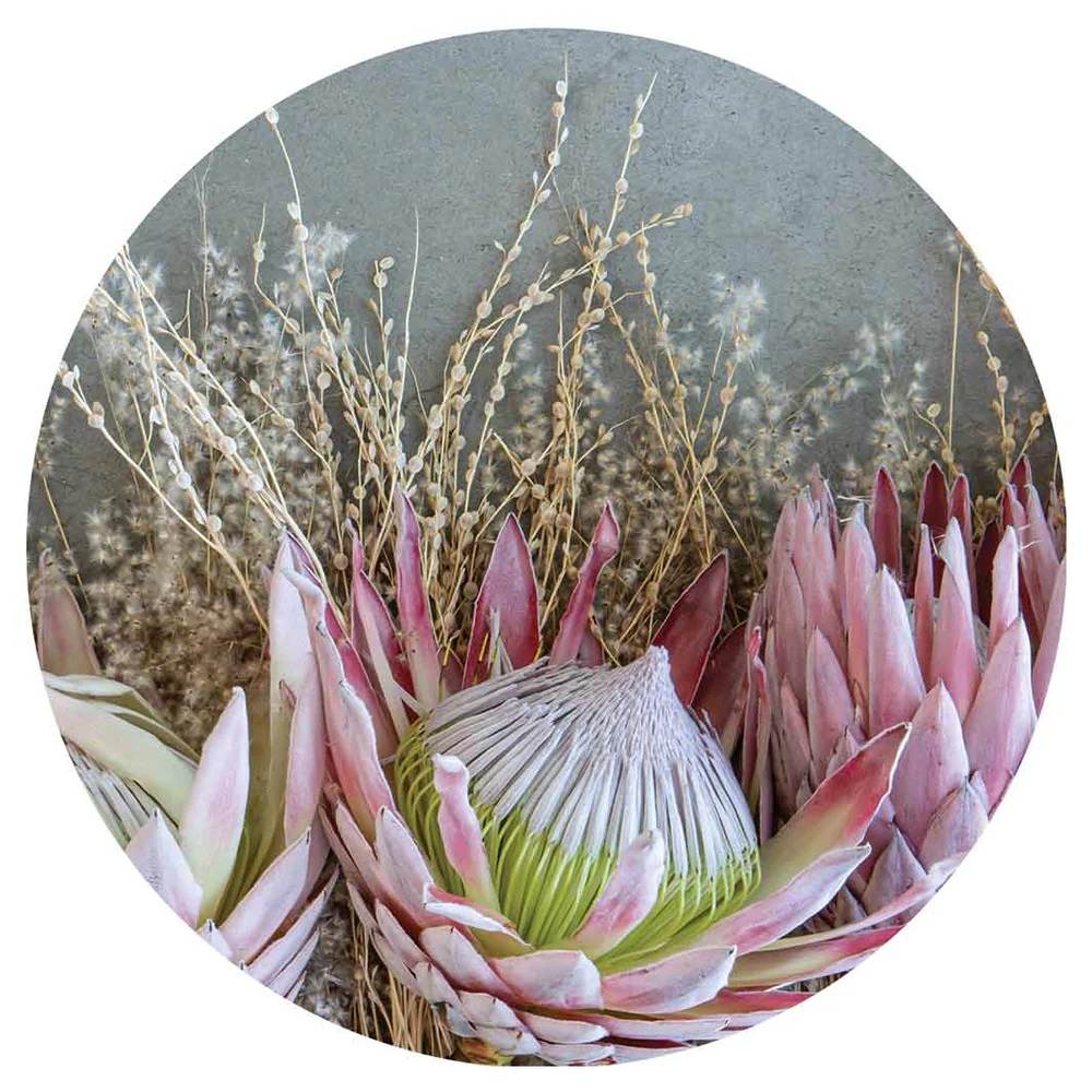 Floral deep pink coasters Floral deep pink coasters