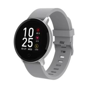 Volkano Active Tech Trend series Watch with heart rate monitor – Silver Volkano Active Tech Trend series Watch with heart rate monitor – Silver