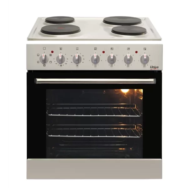 Univa 600mm Static Stainless Steel Under-Counter Oven and Hob Set Univa 600mm Static Stainless Steel Under-Counter Oven and Hob Set