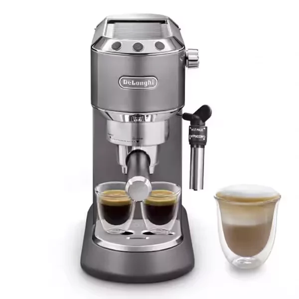 Delonghi Dedica Metallics Pump Espresso Coffee Machine – EC785.GY