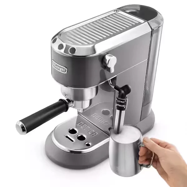 Delonghi Dedica Metallics Pump Espresso Coffee Machine – EC785.GY