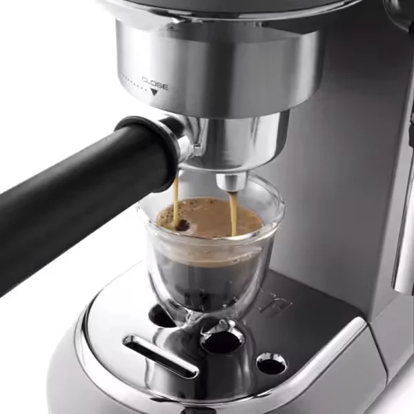 Delonghi Dedica Metallics Pump Espresso Coffee Machine – EC785.GY