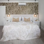 Haven & Earth Amanda Cotton Meadow Throw Haven & Earth Amanda Cotton Meadow Throw Oyster Grey/White