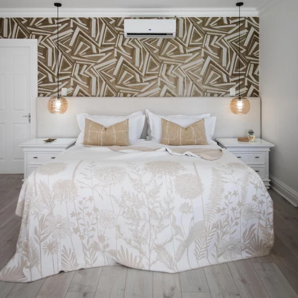 Haven & Earth Amanda Cotton Meadow Throw Haven & Earth Amanda Cotton Meadow Throw Oyster Grey/White