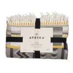 My Africa Kente Throw – Wild Dove/Nugget Gold My Africa Kente Throw Wild Dove/Nugget Gold