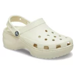 Crocs Classic Platform Clog Crocs Classic Platform Clog Bone
