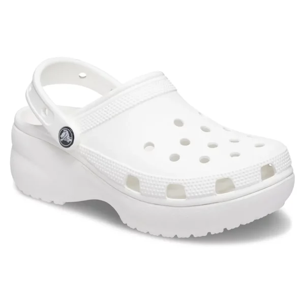 Crocs Classic Platform Clog Crocs Classic Platform Clog White