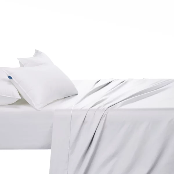 400 Thread Count Egyptian Cotton Flat Sheet - White