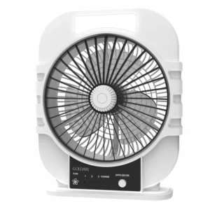 Goldair Rechargable 8inch Box Fan – White