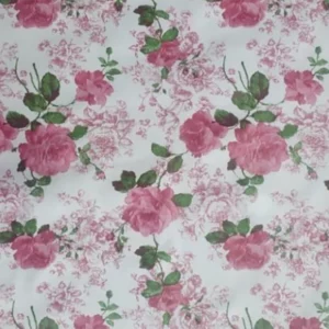 Pink Flowers Tablecloth