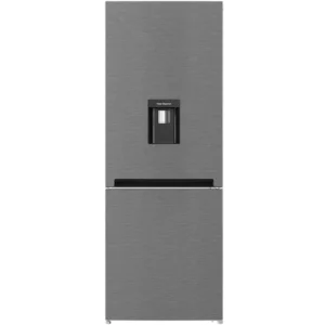 Defy 323lt Bottom Freezer Combi Fridge Slimline Water Dispenser - Satin Metallic
