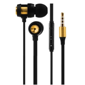 Volkano Alloy Series Earphones - Gold