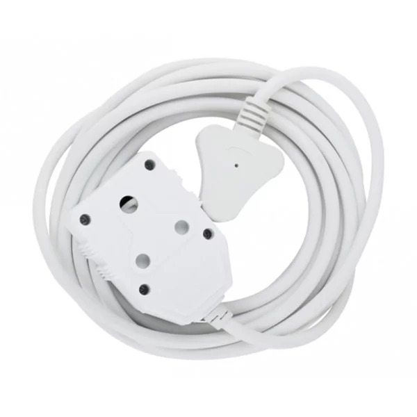 5 Meter 10A Extension Cord with Double Coupler ESEC5M 5 Meter 10A Extension Cord with Double Coupler ESEC5M