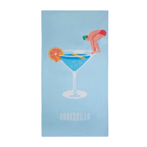 Granadilla Tipsy Diver Beach Towel