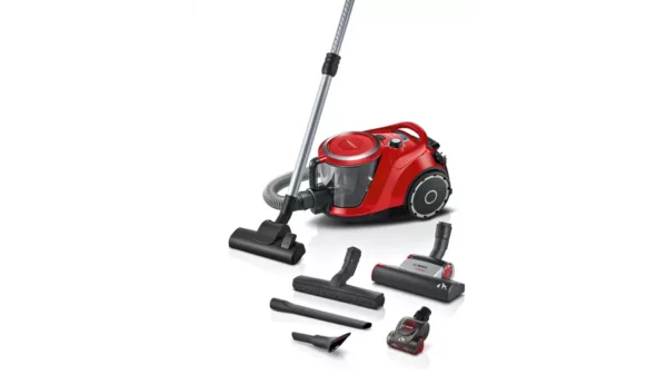 Bosch Series 6 Bagless Vacuum Cleaner ProAnimal Red