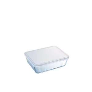 Pyrex Cook & Freeze Rect Dish with Plastic Lid 0.8lt