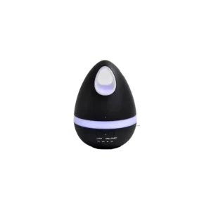 Crystal Aire Dark Wooden Egg Essential Oil Aroma Diffuser