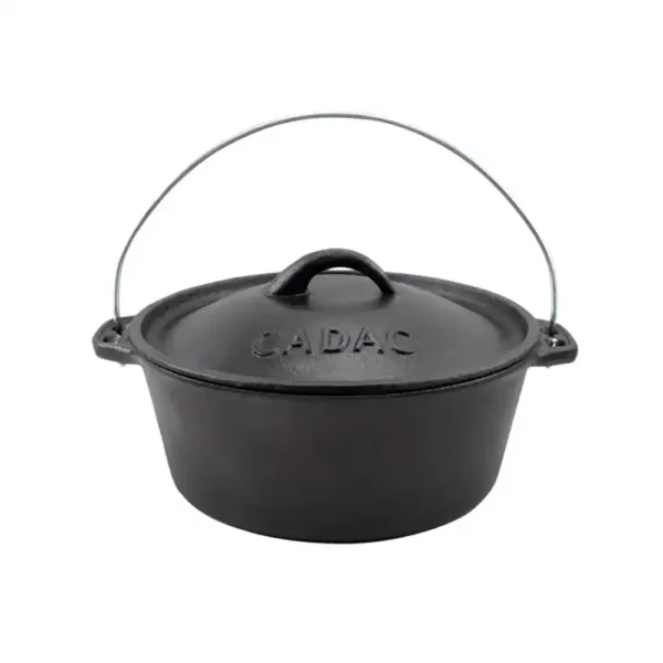 Cadac Cast Iron Potjie Pot No.10 Flat Cadac Cast Iron Potjie Pot No.10 Flat