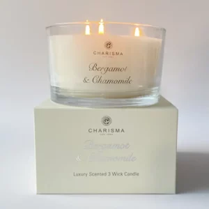 Charisma Classic Luxury Scented 3 Wick Candle - 500g