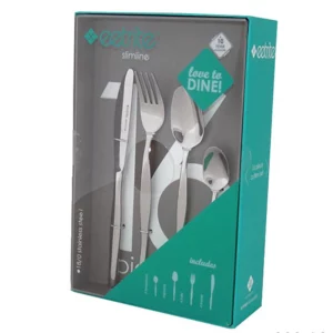 Eetrite 16 Piece Slimline Cutlery Set