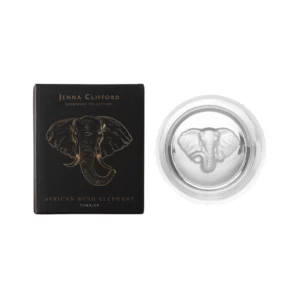 Jenna Clifford Frosted Elephant Whisky Glass