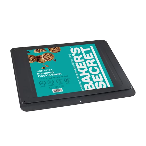 Cookie Sheet Baker's Secret Insulated - 16x14 Inch Carbon Steel