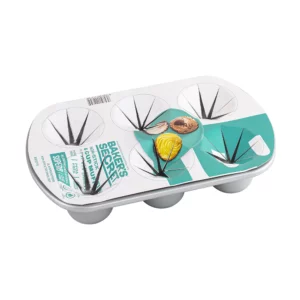 Baker's Secret Superb Collection Aluminized steel 6 cup Muffin Pan