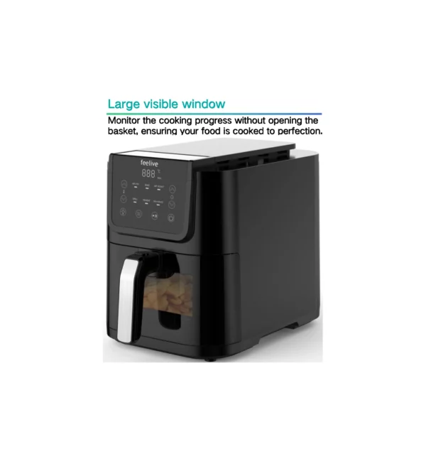 Feelive 5lt with window Air Fryer – AFT05017M-GS Feelive 5lt with window Air Fryer – AFT05017M-GS