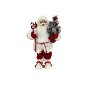 Red Santa With White Jersey 60cm