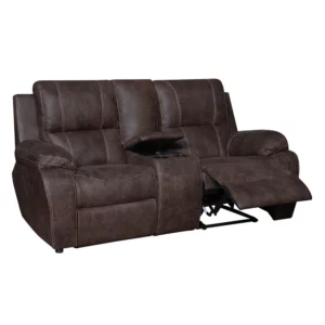 Calgan Exotic Leather 3 Piece, 2 Action - Agulhas Brown