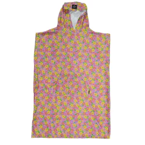 Island Style Bright Frangi Hooded Beach Towel