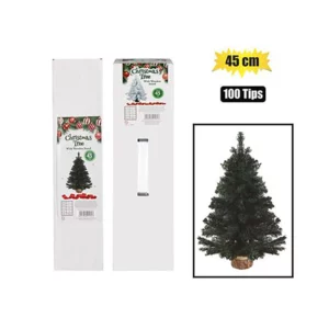 Christmas Tree 45cm on Wooden Stand