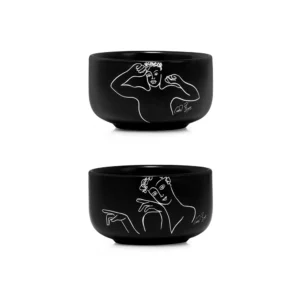Carrol Boyes Side Plate Set of 4 Sketchbook Carrol Boyes Small bowl Set of 2 Hey You