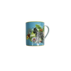 Omada Coffee Mug Zebra Blue