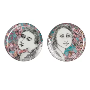 Carrol Boyes Side Plate Set of 2 Rosy Carrol Boyes Side Plate Set of 2 luscious