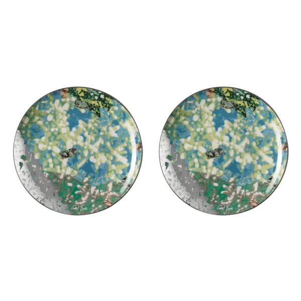 Carrol Boyes Side Plate Set of 2 Verdant Carrol Boyes Side Plate Set of 2 Verdant