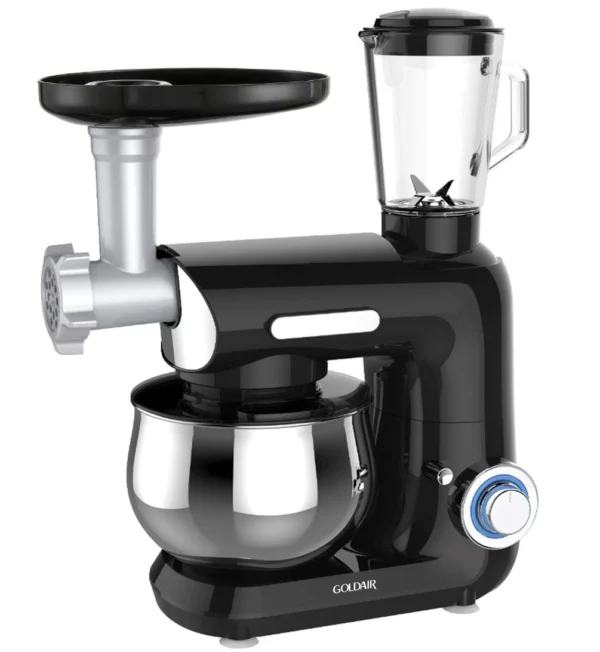 Goldair Black Stand Multi Kitchen Machine Model Number GBGM-3350.