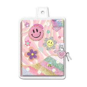 Groovy Diary with Lock & Key Groovy Diary with Lock & Key