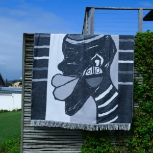 My Africa Isibusiso Sabaphansi Throw - Natural / Wild Dove