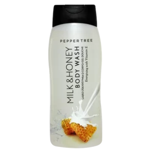 Pepper Tree Body Essentials Milk & Honey Body Wash 400ml