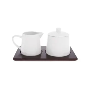 Eetrite Sugar & Creamer Set on Tray