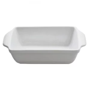 Eetrite Just White Small Rectangular Baker, 19.5cm