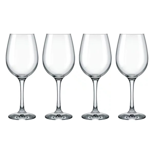 Consol Lyon Stem White Wine Glass 4 Pack, (385ml) Consol Lyon Stem White Wine Glass 4 Pack, (385ml)