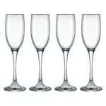 Consol Lyon Stem Champagne Flute 4 Pack, (180ml) Consol Lyon Stem Champagne Flute 4 Pack, (180ml)