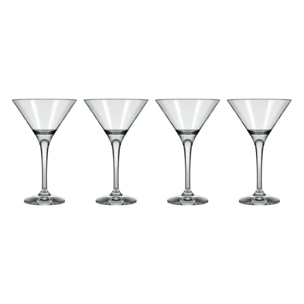 Consol Saint-Remy Martini Glass 4 Pack, (250ml) Consol Saint-Remy Martini Glass 4 Pack, (250ml)