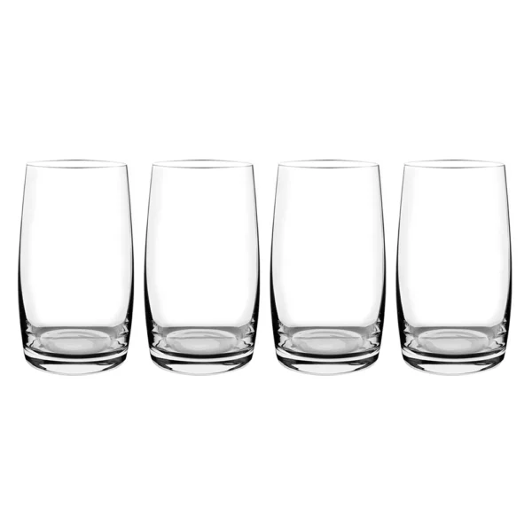 Consol Signature Vienna Crystal Tall Tumbler 4 Pack, (380ml) Consol Signature Vienna Crystal Tall Tumbler 4 Pack, (380ml)