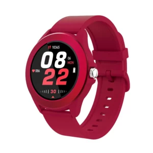 Volkano Splash series Round Smartwatch Red