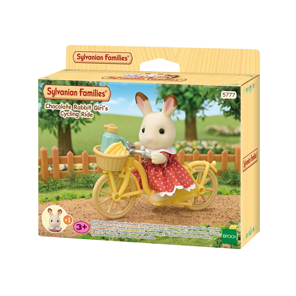 Sylvanian Families Chocolate Rabbit Girl’s Cycle Ride ES Sylvanian Families Chocolate Rabbit Girl's Cycle Ride ES